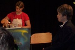 Le patron et la serveuse